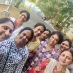 Poornima Bhagyaraj Instagram – My morning walking gang and my booster shots , my dear friends