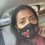 Poornima Bhagyaraj Instagram – Friends the importance of masking up is really the need of the hour now. Covid is spreading fast. Pls pls mask up and be safe. My masks from @poornimas_store . Good to have the protection as well as the pleasant vetiver fragrance.