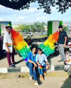 Poornitha Instagram - Pride walk 2022 🌈 #pride #chennaipride #loveislove