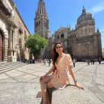 Pragya Jaiswal Instagram – A day in Toledo 🌸🌸 Toledo, Spain