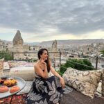 Pragya Jaiswal Instagram - What were you saying ? I got lost in the view 😍🍦💓 Cappadocia, Turkey