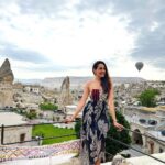 Pragya Jaiswal Instagram - What were you saying ? I got lost in the view 😍🍦💓 Cappadocia, Turkey