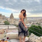 Pragya Jaiswal Instagram - What were you saying ? I got lost in the view 😍🍦💓 Cappadocia, Turkey