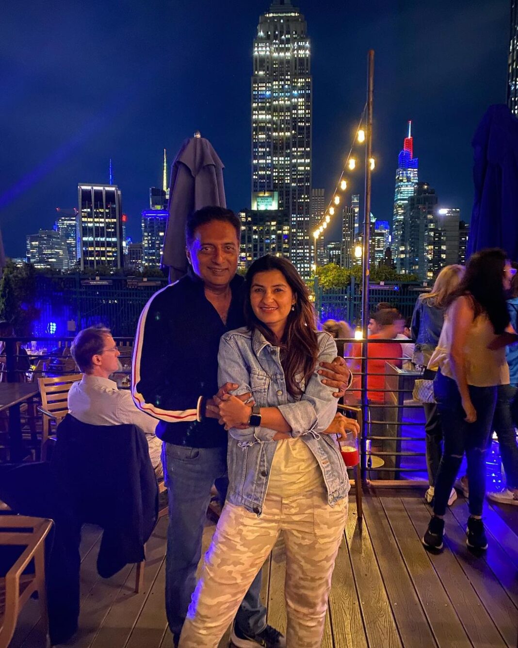Prakash Raj Instagram - The trip we needed together 🧿 last night in NY ♥️
.
.
.
.
.
#husbandandwife #love #gratitude #timeoff #holiday #happyspace #manhattan #newyork Prakash Raj Instagram - The trip we needed together 🧿 last night in NY ♥️ . . . . . #husbandandwife #love #gratitude #timeoff #holiday #happyspace #manhattan #newyork