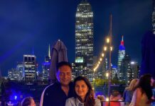 Prakash Raj Instagram - The trip we needed together 🧿 last night in NY ♥️ . . . . . #husbandandwife #love #gratitude #timeoff #holiday #happyspace #manhattan #newyork