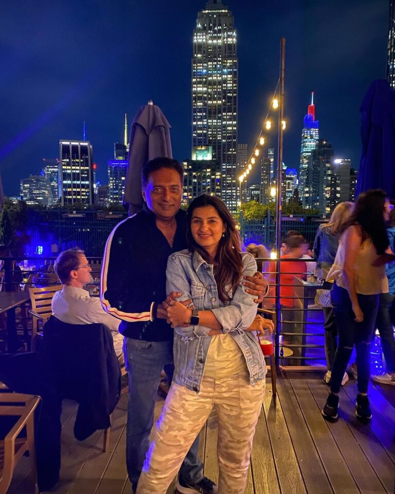 Prakash Raj Instagram - The trip we needed together 🧿 last night in NY ♥️ . . . . . #husbandandwife #love #gratitude #timeoff #holiday #happyspace #manhattan #newyork