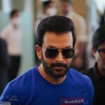 Prithviraj Sukumaran Instagram – When you haven’t slept and wear shades to hide your tired eyes..but end up looking like you’re trying to act cool! 🤪 #KADUVA Kerala promotions!