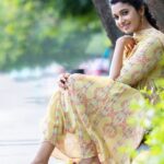 Priya Bhavani Shankar Instagram - Summer 😌 Styling @niru05_raghupathy Outfit @uri.india @lovestruckcowhq Earrings @chamierschennai Footwear @coralbyseema PC @arunprasath_photography