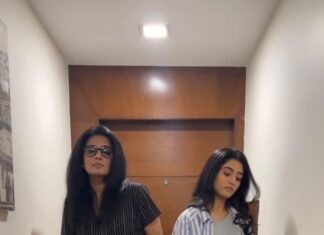 Priyamani Instagram - Time to #jigglejiggle with my reel daughter @ashleshathaakur ❤️❤️❤️