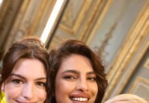 Priyanka Chopra Instagram - And then there was us.. girls just wanna have fun!❤️ @bulgari @lalalalisa_m @annehathaway Paris, France