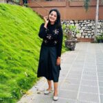 Priyanka Nair Instagram - In black 🖤 #black#priyankanair#instaday#instapic#instagram