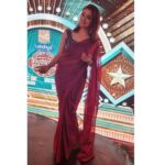 Priyanka Nair Instagram - Sarees truly are dresses with a soul!! 📸 @pinkyvisal #saree#elegence#sareelove#fashion#priyankanair#actress