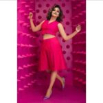 Priyanka Nair Instagram - Fashion changes, but style endures ❤️ Photography - @dplifestylehub Costume - @aanunobby Makeup - @renjurenjimar Hairstyle - @sudhiar.hairandmakeup #photoshoot #highfashion#pinklove#popepink#priyankanair#actress#malayalam#model#bollywood#tollywood#kollywood#hudabeauty