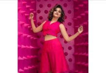 Priyanka Nair Instagram - Fashion changes, but style endures ❤️ Photography - @dplifestylehub Costume - @aanunobby Makeup - @renjurenjimar Hairstyle - @sudhiar.hairandmakeup #photoshoot #highfashion#pinklove#popepink#priyankanair#actress#malayalam#model#bollywood#tollywood#kollywood#hudabeauty