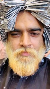 R. Madhavan Instagram - Silly  and stupid things I said when I was sitting for 18 hrs on a chair for the makeover . 😂😂😂🚀🚀#rocketrythefilm