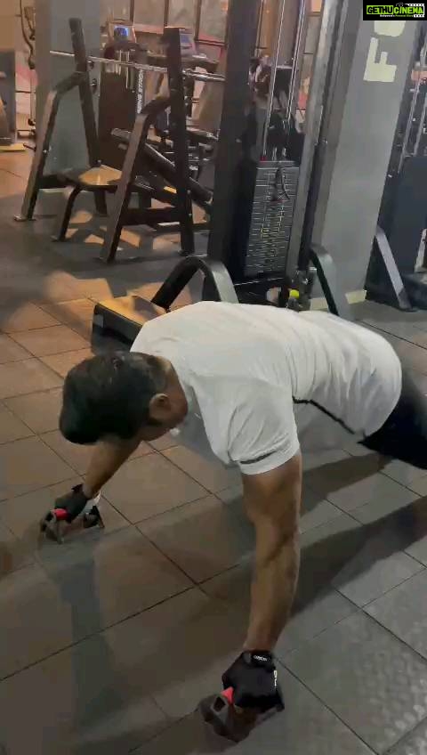 R. Sarathkumar Instagram - It is great to stay healthy and fit, there may be problems, but all problems have a solution. Health is wealth, at Palghat Crimson #Gym with #trainer Srijith, at my 150th film The Smile Man shoot #stayhealthy #keepfit #happiness. . . . . . #fitness #workout #fitnessmotivation #fit #motivation #training #health #lifestyle #healthylifestyle #sport #gymlife #healthy #gymmotivation #crossfit #muscle #fitnessmodel #exercise #model #healthy #Health #wealth