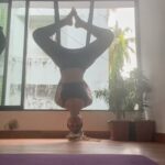 Raai Laxmi Instagram - Discovering something new !!! Just the beginning 💪 #yogachallenge #newtry #reels #instagood #inprogress #gettingthere #love ❤️