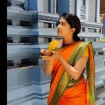 Rachitha Mahalakshmi Instagram - 🪔 Kovil vibes 😇 Upcoming in #idhusollamarandhakadhai 😇😇😇😇😇
