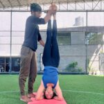 Ramya Subramanian Instagram – To a Nuveeeeeeek 👋🏻 
And Me Trying New Things 🧘🏻‍♀️😎.