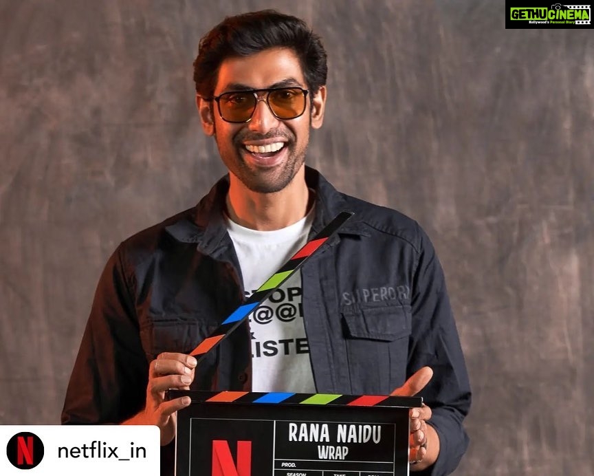 Rana Daggubati Instagram - And itβs a Wrap on #RanaNaidu π₯π₯π₯