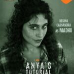 Regina Cassandra Instagram – Madhu is here to make your life eerie, definitely not easy 👻

#AnyasTutorial screaming in 5 days! Stay Cautious 🚨

#AnyasTutorialOnAHA from July 1st!! 

@ahavideoIN @nivedhithaa_sathish
@pallavi712 @sowmya_sharma18 @arkamediaworks_official @shobuy_