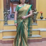 Rekha Krishnappa Instagram – Gold is elegant, gold goes with any colour, gold is precious, 
Thanks for this beautiful and elegant gold saree from @saishrithestyleinyou 
Browse into the page for more beautiful designs and colourful sarees. ❤️

#sareecollections #sareedraping #sareestyle #sareelove #sareeindia #sareeonlineshopping #sareefashion #sareeaddict #sareelover Chennai, India