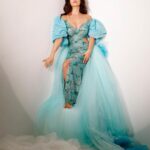 Rubina Dilaik Instagram - She is a Flame in Angel Skin . . . The Gown by @sumanfashionmaker Shot by : @prashantsamtani Styled by : @ashnaamakhijani Hair by : @irfanshaikh_hair_11.11