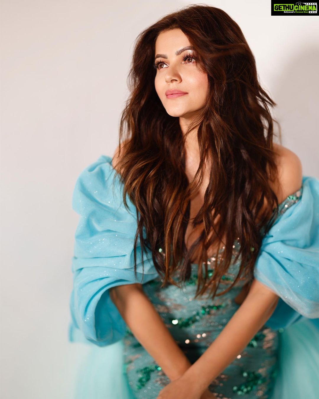Rubina Dilaik Instagram - She is a Flame in Angel Skin . . . The Gown by @sumanfashionmaker Shot by : @prashantsamtani Styled by : @ashnaamakhijani Hair by : @irfanshaikh_hair_11.11