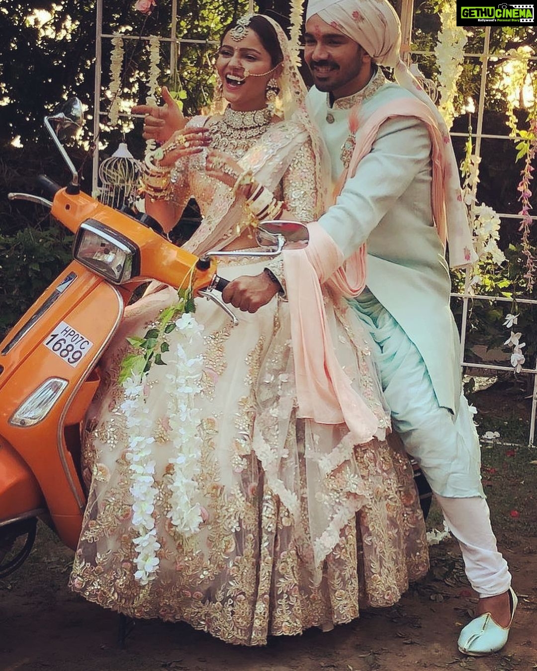 Rubina Dilaik Instagram - Us ❤️ then, now and forever 🧿 @ashukla09