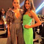 Ruhi Singh Instagram - Some really fun moments from the @missindiaorg awards night! Thank you @niveditasaboocouture for the beautiful gown Hmua @makeupbynidhikaushal