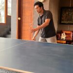 Sachin Tendulkar Instagram - #DoYouKnow where @enriqueiglesias got the idea from? Now you know 🤪🏓 #pingpong #enriqueiglesias #tuesday #tabletennis