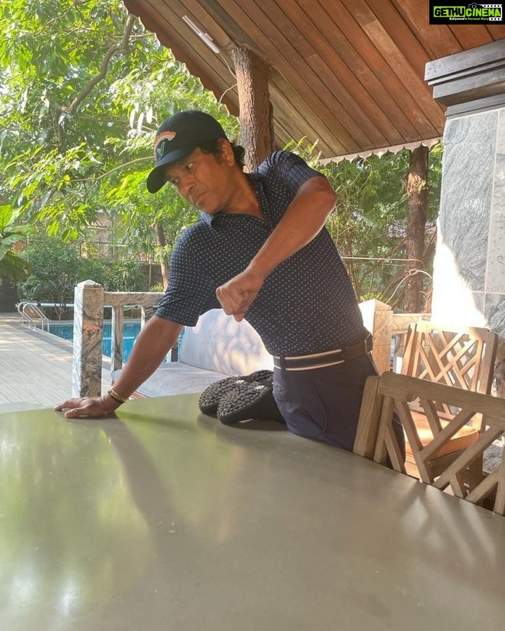 Sachin Tendulkar Instagram - Something's wrong here, can you see it? 😋👀
