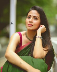 Sadha Instagram - 💚💚💚 📷 @naveen_photography_official #sadaasgreenlife #sadaa #saree #indian #instagood Hyderabad