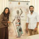 Sai Pallavi Instagram - Look who’s presenting #Gargi 🙈 Thank you @jyotika Mam and @actorsuriya Sir for the kind gesture ❤️ This means a lot ❤️ @sakthifilmfactory ☺️ @2d_entertainment ☺️ @gautham_chandran @aishu__ #GovindVasantha #Kaalivenkat