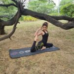 Sakshi Chaudhary Instagram – Happy International Yoga day!!!!
This pose is called Eka Pada Rajakapotasana aka Mermaid Pose.

I used to think I am flexible till a couple of years back and then I started my dedicated yoga practice journey with @shubham_bhardwaj_yoga_teacher.

I was so wrong. I was stiff as hell! Took a lot of pain, crying, injury to reach a comfortable place but still a long way to go where I wanna reach in my practice. The only thing required is a consistent effort! So so important! 

The best combination for me I have found is mixing strength training with Yoga, which I feel does kind of takes more time to reach the flexibility level because strength training kinda makes you a little stiff. So balance and slowly and steady gonna reach where I want to! 

#internationalyogaday
#yoga #fitness #meditation #yogapractice #yogainspiration #love #yogalife #yogaeverydamnday #yogi #mindfulness  #yogalove #workout #gym #yogaeveryday #motivation  #namaste #health #wellness #yogagirl #yogaeverywhere #nature  #fitnessmotivation #yogapose #healing #fit #peace