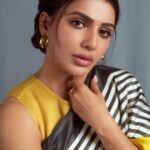 Samantha Instagram – 💛
For #savesoil 
In @raw_mango 
Styling @jukalker 
H&M @rohit_bhatkar @avnirambhia 
📸 @eshaangirri 🤍