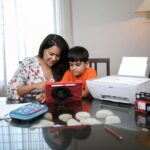 Sameera Reddy Instagram - Get set to build your kids' right learning foundation with @hp_india and HP Print Learn Center, and gear them to have experiential learning with paper-pencil-based activities that will help them learn with ease and fun! Choose between more than 1,000 learning worksheets designed by India’s leading early-years education experts ✏️ Print them easily with your HP Printer and Original HP Inks and watch your kid get engaged with off-screen learning. And now, when you buy an HP Printer you get a free annual subscription to HP Print Learn Center, worth Rs. 899! Check it out https://amzn.to/3xKECog #LearnWithHP #MakeLearningFun #ad