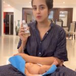 Sanjjanaa Instagram – @princepasha2022 enjoying a lovely oil massage by the #madovercoconutoil by @mikami.india ❤️ thanks mom @sanjjanaagalrani for this lovely finding ❤️

👗 @zelenaformommies 

##instamom #instababy #indianactress #indianmom #indiankids #indiankidswear #actressmomhustle #justborn #indiancelebrity #indiancelebrities #momtobe #sanjjanaa  #sanjanagalrani #sanjana #sanjjanaagalrani Bangalore, India