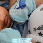 Sanjjanaa Instagram - @princepasha2022 on his first ride with mommy @sanjjanaagalrani ❤️❤️ 👗 @zelenaformommies 🌸 Baby bassinet @trucomfort_in Karnataka, Bangalore
