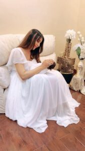 Sanjjanaa Instagram - It was my first ever shoot @sanjjanaa_baby with mommy @sanjjanaagalrani ❤️❤️ with experts from @happeningpixels and we are soon going to reveal how good the team made me look , and I was very comfortable shooting with Harshita as she is a professional and I #sanjjanaa baby am just 18 days old during my first shoot 🥰🥰 💄 @divya_makeover_artistry 📸 @happeningpixels 📹@dark_emerald_0702 👗 @chandangowda_official ##instamom #instababy #indianactress #indianmom #indiankids #indiankidswear #actressmomhustle #justborn #indiancelebrity #indiancelebrities #momtobe #sanjjanaa #sanjanagalrani #sanjana #sanjjanaagalrani Karnataka, Bangalore