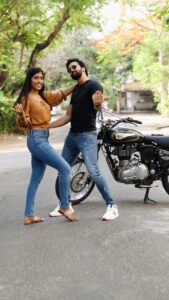 Santhosh Prathap Instagram - Bullettu 😜
@santhoshprathapoffl 
.
.
.
.
.
.
.
#comeonbabyletsgoonthebullet #instareels #instagood #explorepage #explore #reelsofinstagram #reeloftheday #trendingreels #trending