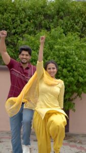 Sargun Mehta Instagram - TREND IN SOHREYAN DA PIND STYLE #sohreyandapindaagiya #8thjuly2022