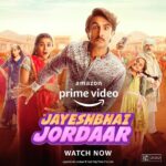 Shalini Pandey Instagram - Our jordaar dhamaka of entertainment now streaming only on @primevideoin #JayeshbhaiJordaarOnPrime, watch now! @ranveersingh | @boman_irani | #RatnaPathakShah | #ManeeshSharma | @divyangt | @yrf