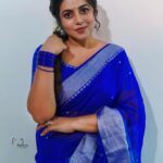 Shamna Kasim Instagram - My comfort outfit and my favorite look is always saree ❤️ Styling: @vasudevan.arun Saree : @rrs_online_wear Pics: @v_capturesphotography Hairstylist: @hairstylist_srinivas Personal staff: @pranay_kohli @sarika_briadal_meckupartis #lovemyjob ❤️