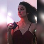 Sherlin Seth Instagram - Everything in the universe has Rhythm, everything's connected, everything dances. Connect, heal, glow ✨🧡 . 📸 @sanjay.2309 . . . #explore #explorepage #foryoupage #foryou #forme #sherlinseth #tamilcinema #tamilactress #bollywood #hindi #teluguactress #red #beachvibes #beachview #ocean