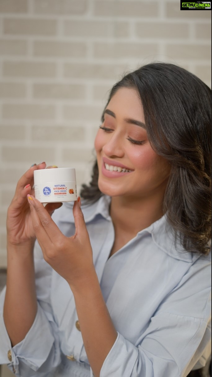 Shivangi Joshi Instagram - My hectic schedule leads to a lot of stress, and lately, it has started reflecting on my face! So I started using @themomsco Vitamin C Range. I follow the simple 3 step routine, starting with Natural Vitamin C Facewash, following up with Face Serum, and ending the routine with Face Cream. The Moms Co. Vitamin C Face Cream has a light texture that gets absorbed quickly into the skin, making it my top pick for skincare! It is formulated with a rich combination of pure Vitamin C, E, and Ferulic Acid and gives clearer, glowing skin in 2 weeks All The Moms Co. products are Natural, Dermatologically Tested, and very effective. So choose The Moms Co because #WhyCompromise when it comes to your skincare. Get your hands on the Vitamin C range now, use my coupon code SHIVANGI15 to get 15% off. Also, you can share your Skincare journey and Use #SkinJourneyWithTheMomsCo to get featured on the brand handle of @themomsco Thank you for creating this range of Natural Vitamin C products @malikasadani #TheMomsCoVitaminC #TheMomsCo #partnership