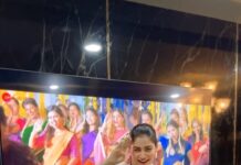 Shivani Narayanan Instagram - Casually tripping on My New Song #kalyaanapaattu from #veetlevishesham . Shake your legs for the Trend soon 💃