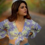 Shraddha Das Instagram - mood. ft . Shraddha! @shraddhadas43 🤍 . Styling : @artbyavnee HMU: @nalini_ferns Jewellery : @blingvine Top : @poppiclothing #shraddhadas #krishnatejah #photography #teamkt