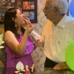 Shriya Sharma Instagram - 😭🥺♾♥️ Since birth Dado was always there on one of our birthdays. Little did I know this would be my last birthday celebration with him. Breaks me Dado…i miss you soo much. I will always love you 😭