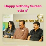 Shweta Menon Instagram – Happy birthday Etta @sureshgopi